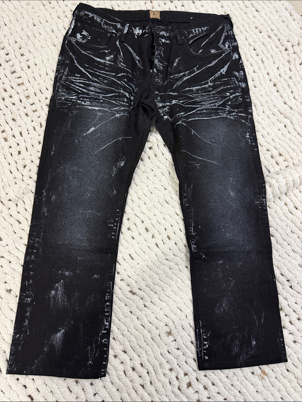 PRPS Black Washed Straight Men's Jeans